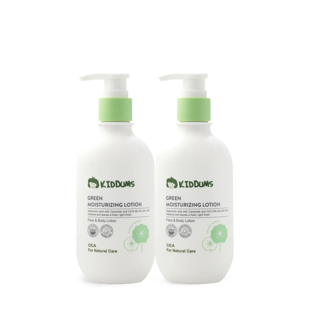 키덤스 그린 모이스춰라이징 로션 300ml 1+1 (2개)